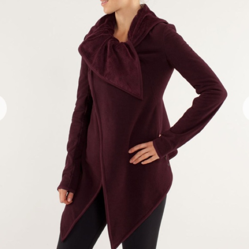 LULULEMON Presence of Mind Jacket : Bordeaux Drama